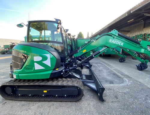 Drei neue Minibagger in unserem Maschinenpark